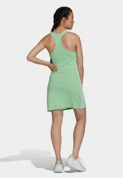 Adidas Originals Adicolor Classics Racerback - Robe En Jersey - Green -ASOS 1a8d056ed4694287b4203c1c9aee2276