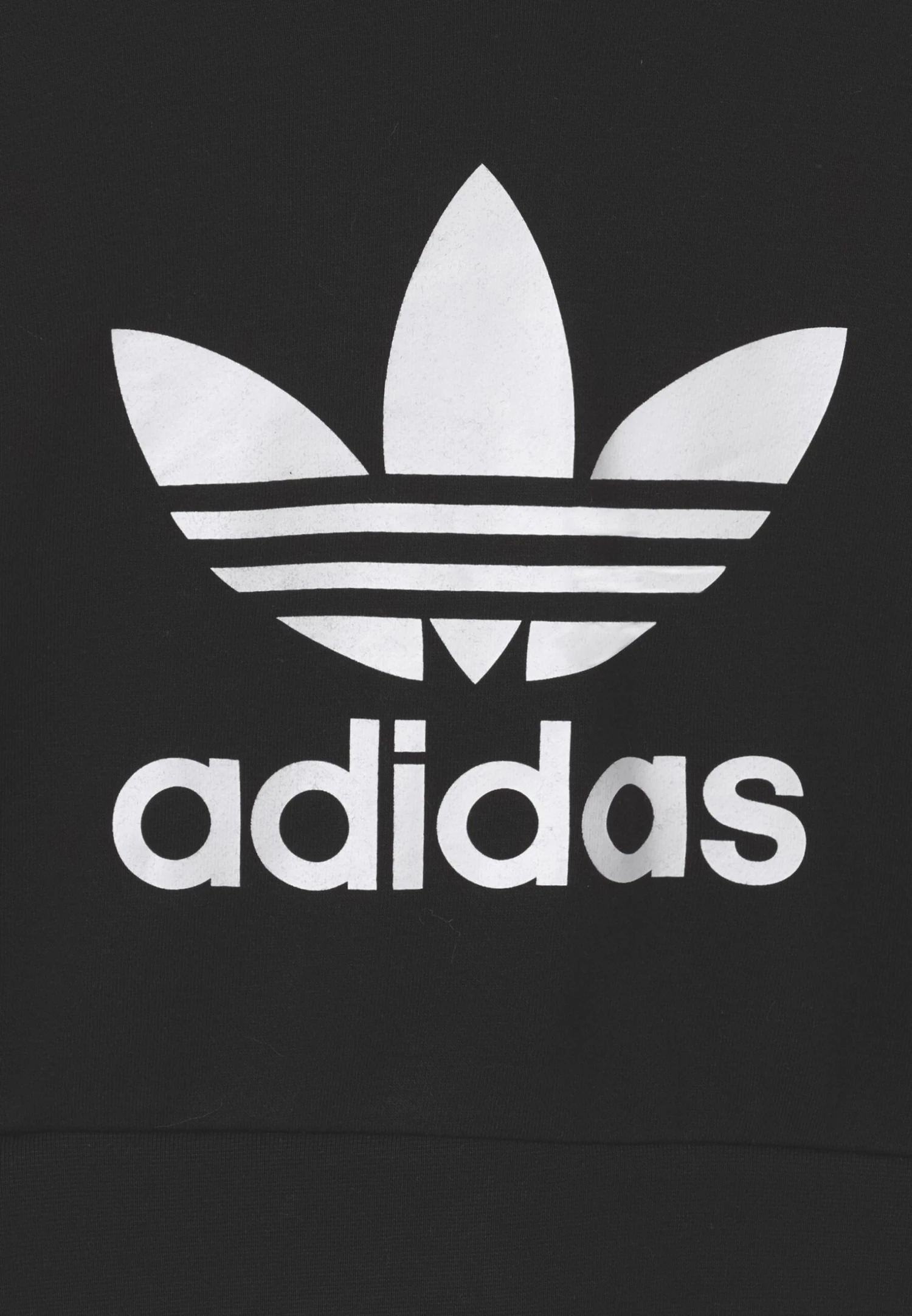 Adidas Originals Cropped Hoodie - Sweat À Capuche - Black/White 3 Adidas Originals Cropped Hoodie - Sweat À Capuche - Black/White – Image 3