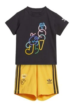 Adidas Originals X James Jarvis Set - Short - Black Crew Yellow