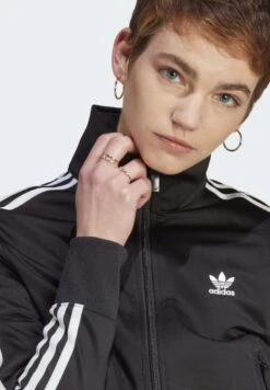 Adidas Originals Classic Firebird - Veste De Survêtement - Black -ASOS 1cb98f267dc84358ac485a892b11a8ce