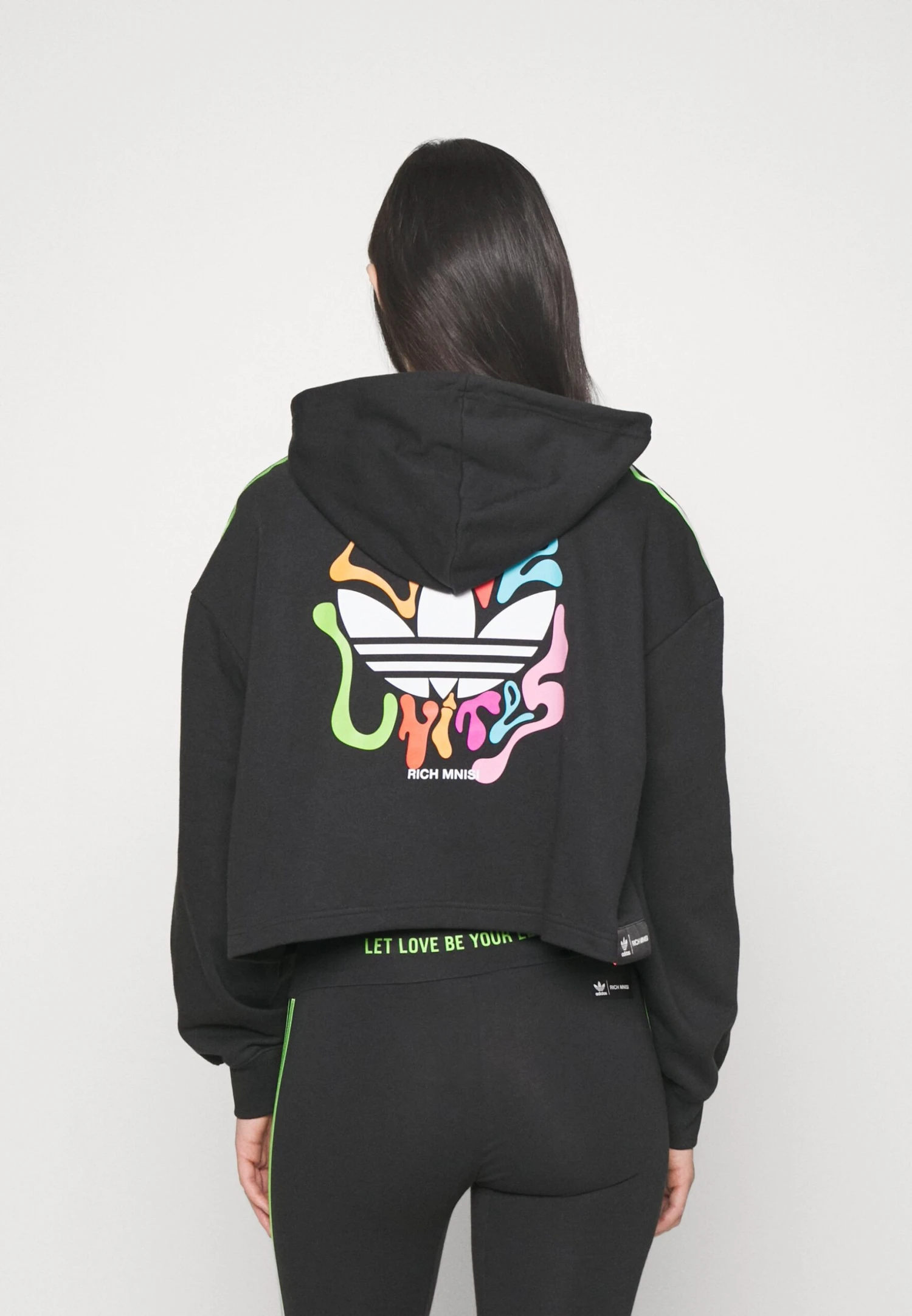 Adidas Originals Pride Hoodie - Sweatshirt - Black 3 Adidas Originals Pride Hoodie - Sweatshirt - Black – Image 3