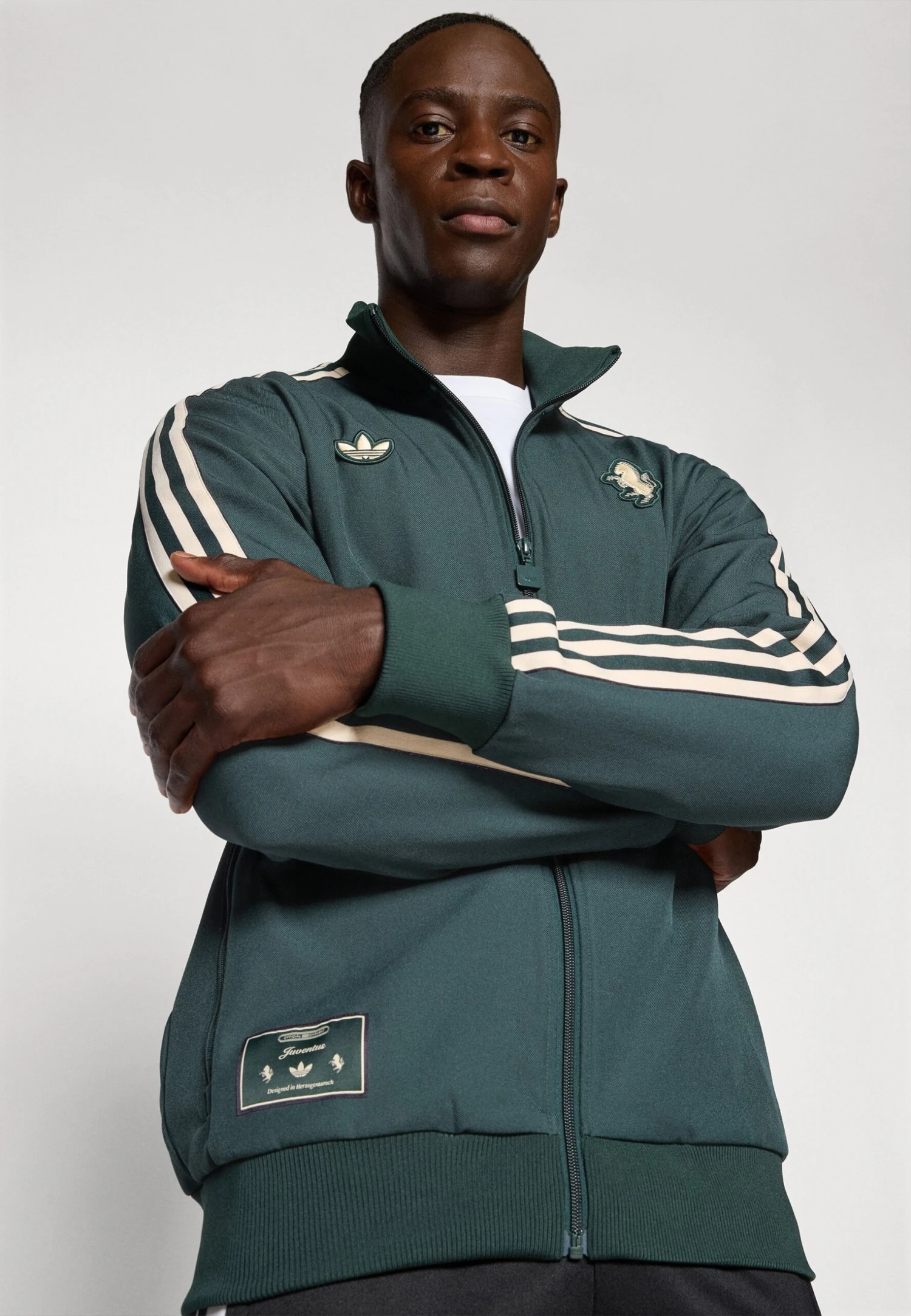 Adidas Originals JUVENTUS TURIN ICON TRACK TOP - Sweat Zippé - Shadow Green 4 Adidas Originals JUVENTUS TURIN ICON TRACK TOP - Sweat Zippé - Shadow Green – Image 4