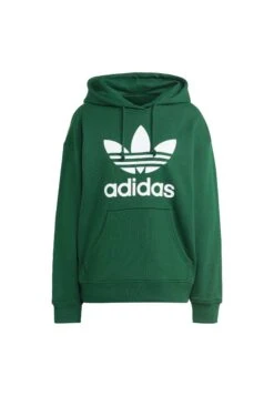 Adidas Originals Trefoil - Sweat À Capuche - Dark Green -ASOS 1e95656fdc6147da96fc1ebe5afc96de