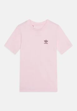 Adidas Originals Tee Junior Unisex - T-Shirt Basique - Clear Pink/Maroon