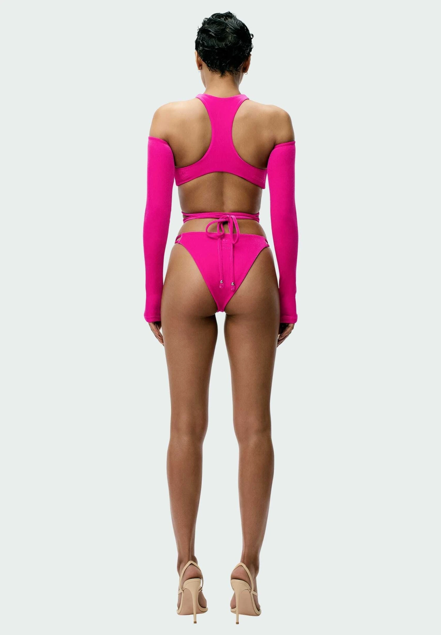 Adidas Originals Crisscross Swim - Maillot De Bain - Shock Pink 2 Adidas Originals Crisscross Swim - Maillot De Bain - Shock Pink – Image 2