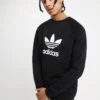 Adidas Originals Trefoil Crew Unisex - Sweatshirt - Black