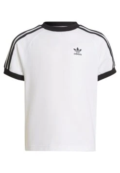 Adidas Originals 3 Stripes Tee Junior Unisex - T-Shirt Imprimé - White
