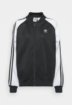 Adidas Originals Sst Tt Os - Veste De Survêtement - Black/White -ASOS 216449bfe0bd44c6bfe8329cafe24045