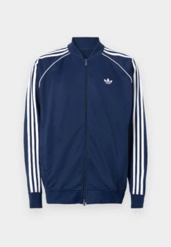 Adidas Originals LOOSE - Blouson Bomber - Night Indigo White -ASOS 2181c9ac41a74ebba5a416a8033ceeab
