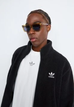 Adidas Originals ESSENTIALS - Veste Polaire - Black -ASOS 21ff19245f5c48f391a8b434ce94281c