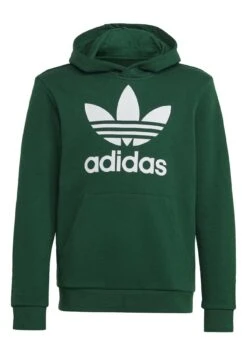 Adidas Originals Trefoil Junior Unisex - Sweat À Capuche - Dark Green -ASOS 22a2a4f7f57d49f8a96b793b6d930398