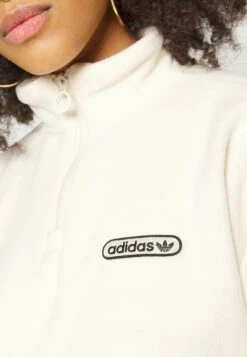 Adidas Originals Cropped - Sweat Polaire - White -ASOS 23065ca8445f4cc8afefcbadb557f9f3