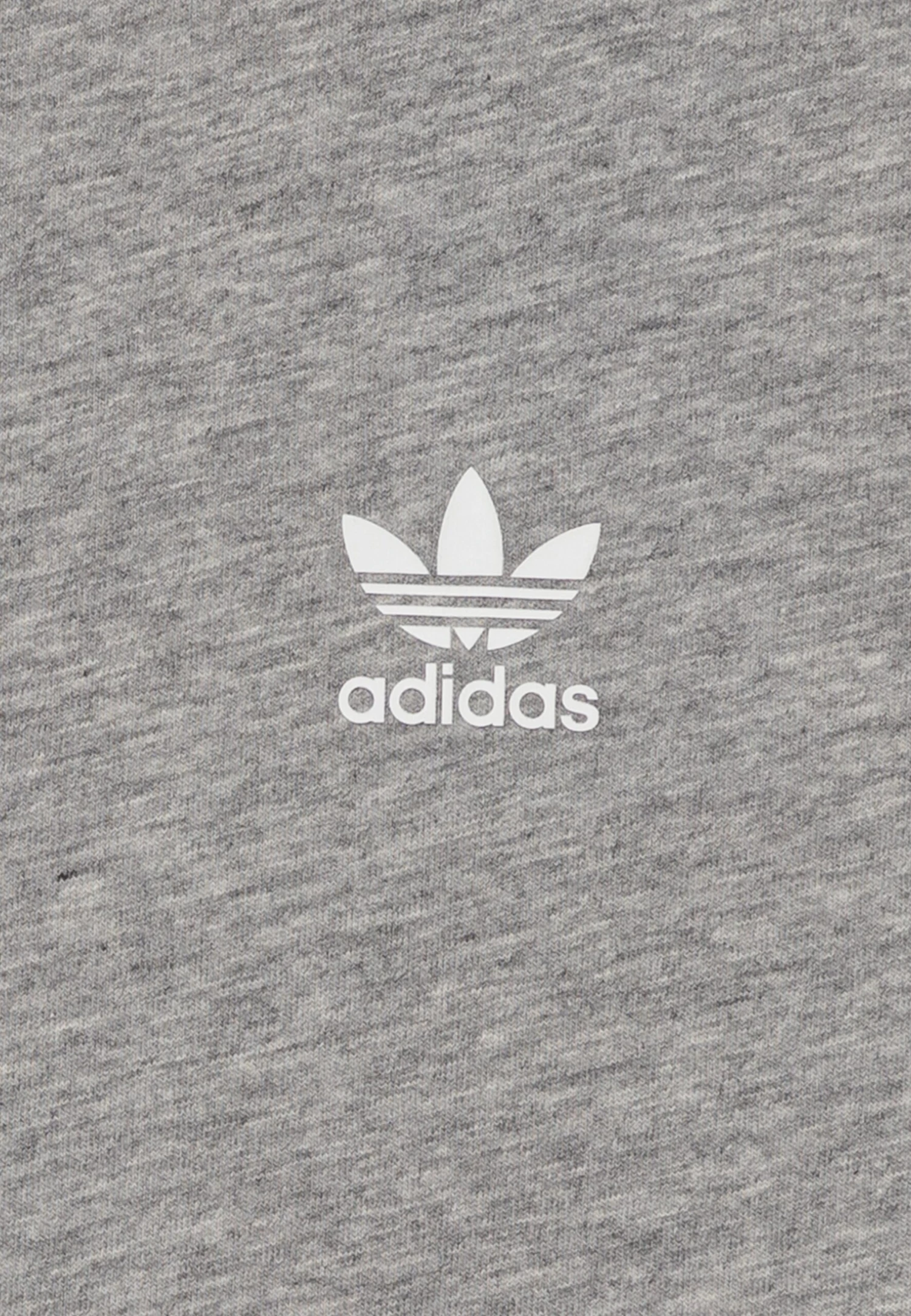 Adidas Originals Tee Junior Unisex - T-Shirt À Manches Longues - Medium Grey Heather/White 4 Adidas Originals Tee Junior Unisex - T-Shirt À Manches Longues - Medium Grey Heather/White – Image 4
