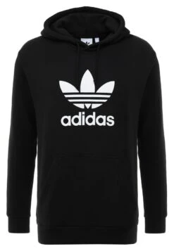 Adidas Originals Trefoil Hoodie Unisex - Sweat À Capuche - Black -ASOS 24fbe9d78c4943348e890cc4530888c4