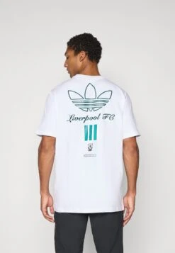 Adidas Originals LIVERPOOL FC ICON GRAPHIC T-SHIRT - Article De Supporter D'équipe De Club - White