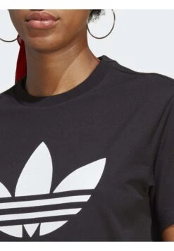 Adidas Originals Adicolor Classics Trefoil Tee - T-Shirt Imprimé - Black -ASOS 286793c12dc14d0aaf10b8d64fbe1b1d