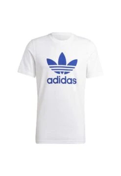 Adidas Originals Trefoil Unisex - T-Shirt Imprimé - White Semi Lucid Blue -ASOS 289d221b815445a388c611b9eeaaacd6