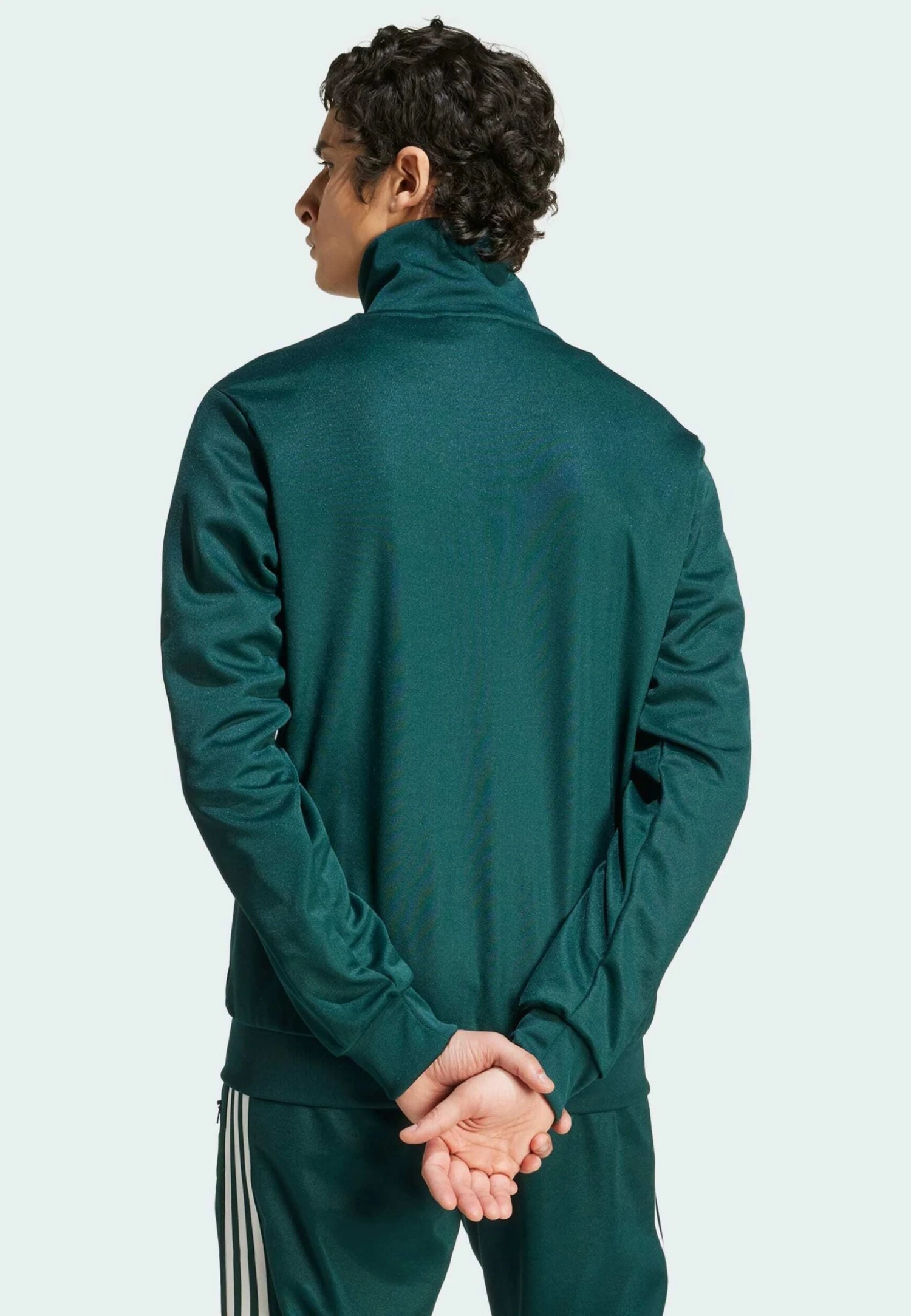 Adidas Originals Sweat Zippé - Aurora Ivy White 4 Adidas Originals Sweat Zippé - Aurora Ivy White – Image 4