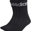 Adidas Originals Fold Cuff Crw 3 Pack Unisex - Chaussettes - Black/White