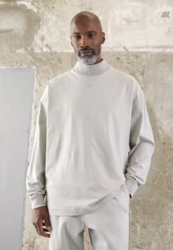 Adidas Originals One Bb L/S Tee - T-Shirt À Manches Longues - Metal Grey