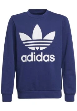 Adidas Originals Trefoil Crew - Sweatshirt - Night Sky/White