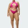 Adidas Originals Crisscross Plus Size - Bas De Bikini - Shock Pink