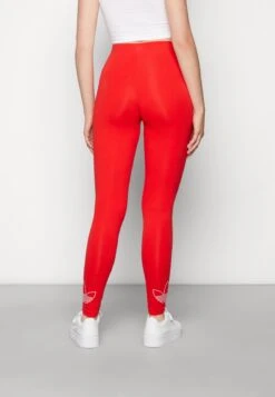 Adidas Originals Legging - Vivid Red -ASOS 2dee4c52dd104179bcce68ebd6c2dafd