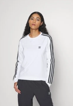 Adidas Originals Longsleeve - T-Shirt À Manches Longues - White -ASOS 2ea4778b4e864174bdaba68ad59fe2f8