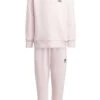 Adidas Originals Crew Set - Pantalon De Survêtement - Clear Pink Maroon