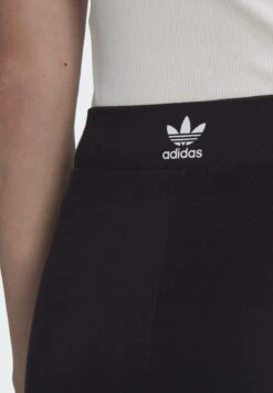Adidas Originals Classics 3 Stripes Tight - Legging - Black -ASOS 2f18dc6d26fd4b3da0f058197cb69d56