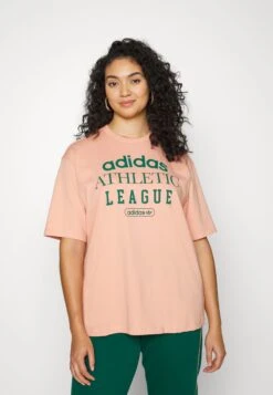 Adidas Originals Adidas Retro Luxury Tee - T-Shirt Imprimé - Ambient Blush -ASOS 2fc33839a4a5444e888356af20159e25