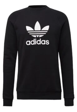 Adidas Originals Trefoil Crew Unisex - Sweatshirt - Black -ASOS 2fec8ba34e094dd68c5769e23392f67f