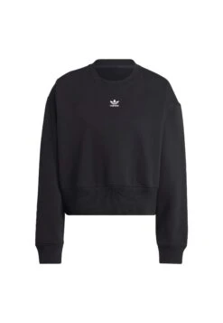 Adidas Originals Adicolor Essentials Crew - Sweatshirt - Black -ASOS 300a4b940c03484fb375eb95f3bf27e7