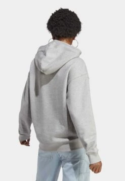 Adidas Originals Trefoil - Sweat À Capuche - Medium Grey Heather -ASOS 302633d5d8ec4e88a854c8cd58758969