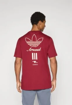 Adidas Originals ARSENAL FC ICON GRAPHIC TEE - Article De Supporter D'équipe De Club - Team Coll Burgundy
