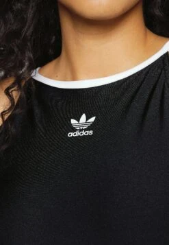 Adidas Originals Always Original Long Dress 2-In-1 - Robe En Jersey - Black -ASOS 30edec62788c4fe794a585394f96e57c