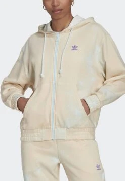 Adidas Originals Allover Printed Full Zip - Sweat À Capuche - Blue -ASOS 31527785bf8a4e589c57c1b254119530