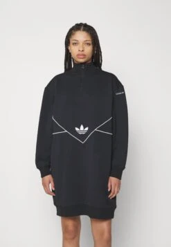 Adidas Originals Dress - Robe De Jour - Black/White -ASOS 319cf529598b4b96ad94bc306b65d0c2