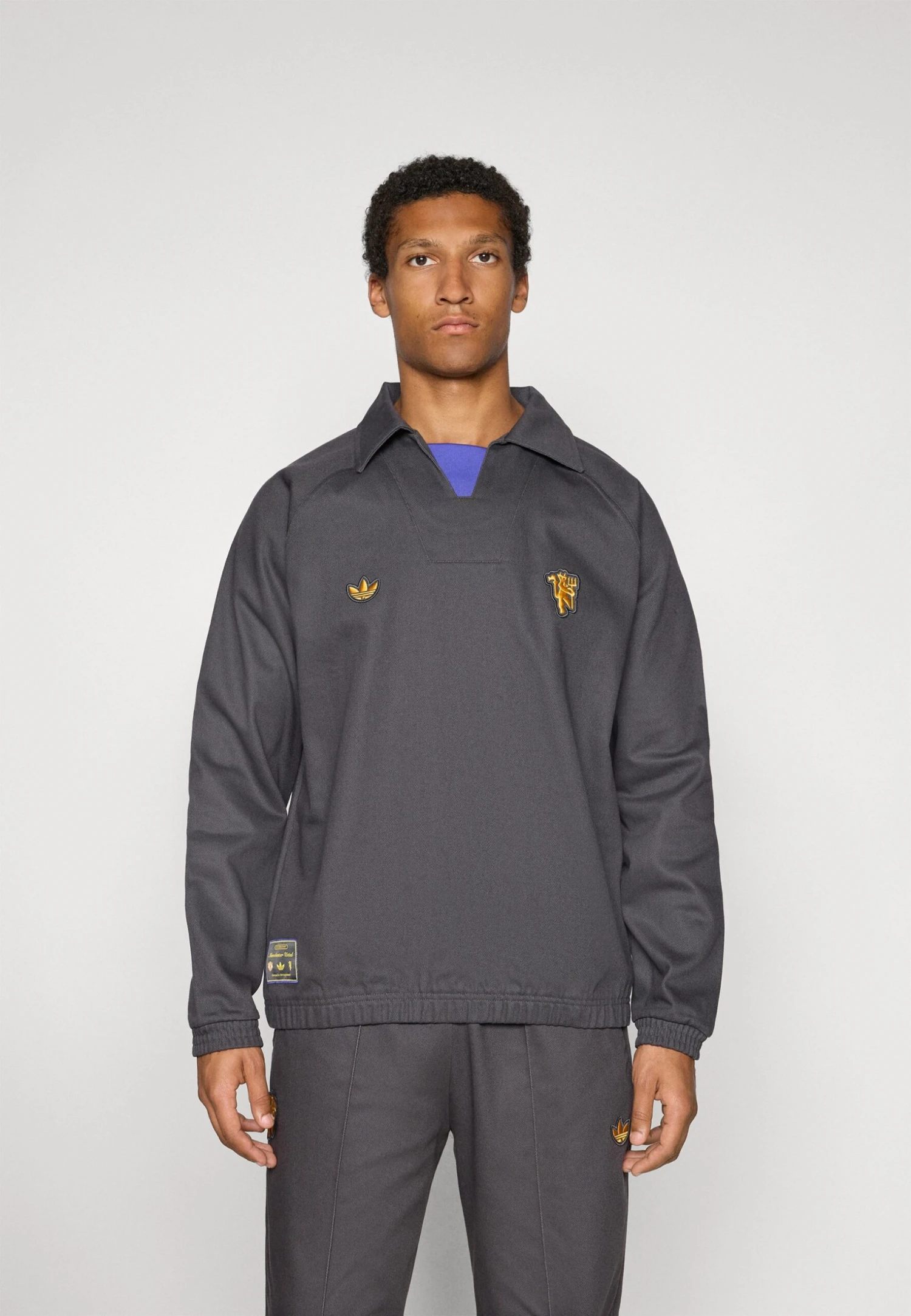 Adidas Originals MANCHESTER UNITED ICON - Blouson - Utility Black 3 Adidas Originals MANCHESTER UNITED ICON - Blouson - Utility Black – Image 3