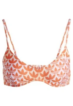Adidas Originals Monogram - Haut De Bikini - Orchid Fusion Semi Impact Orange -ASOS 321d4a8e143e422a8d9dcb81d0575650