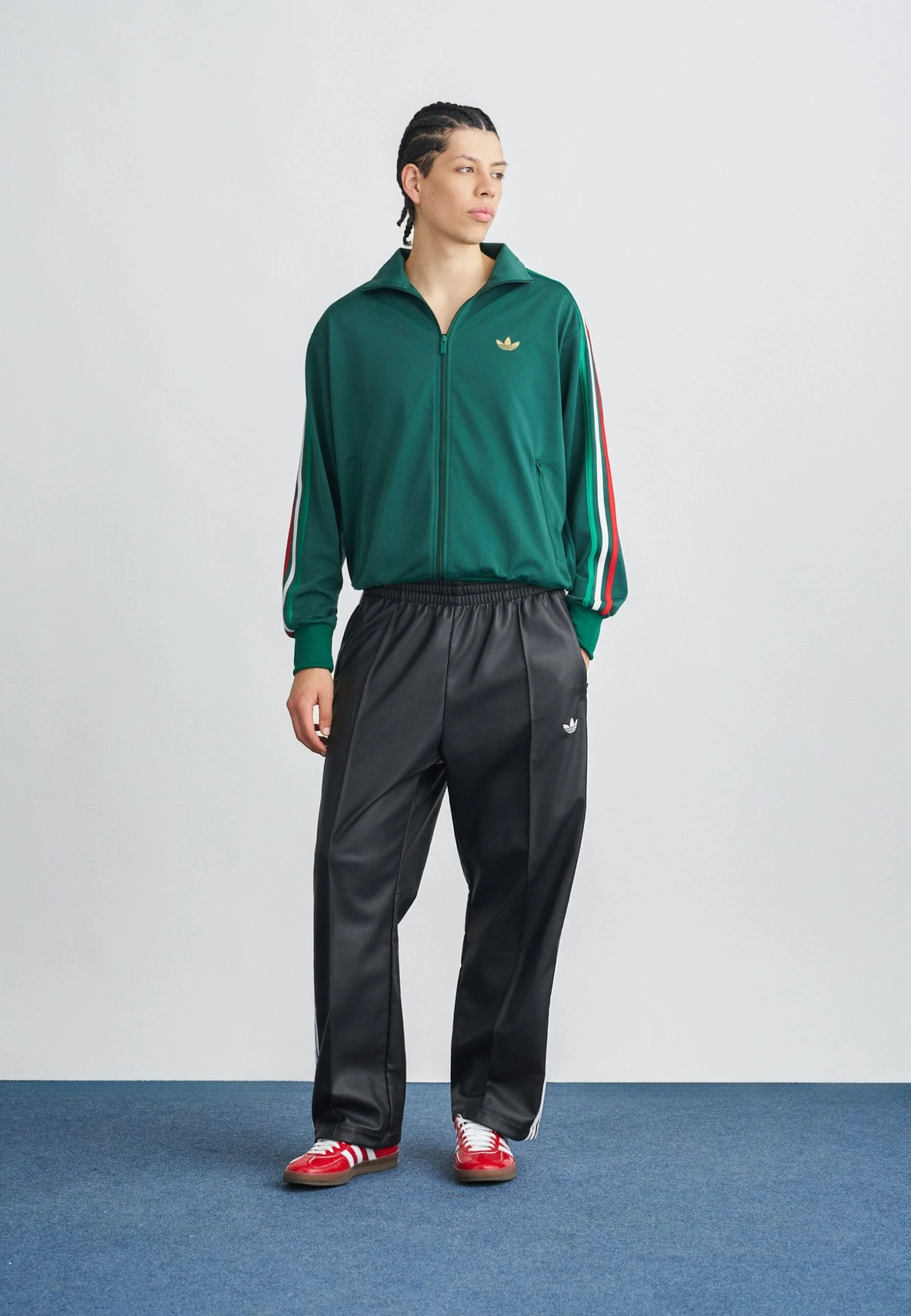 Adidas Originals FIREBIRD - Sweat Zippé - Team Dark Green/bold Green/white 2 Adidas Originals FIREBIRD - Sweat Zippé - Team Dark Green/bold Green/white – Image 2