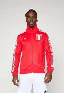 Adidas Originals PERU TRACK TOP - Sweat Zippé - Better Scarlet -ASOS 334c7e5e67dc41afb5555d28e410c75e