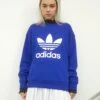 Adidas Originals Trefoil Crew - Sweatshirt - Semi Lucid Blue