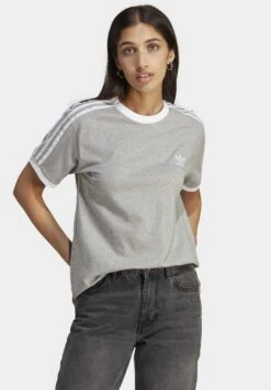 Adidas Originals T-Shirt Imprimé - Medium Grey Heather