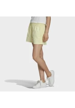 Adidas Originals Tennis Luxe 3 Stripes Originals Shorts - Short - Haze Yellow -ASOS 33f8df9183e442e9b249d1b8c6f9e180