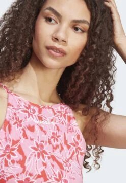 Adidas Originals Tight - Robe De Jour - Clear Pink/Multicolor -ASOS 351b83d5de664e68ae57b64c0b6253de