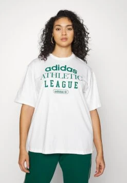 Adidas Originals Adidas Retro Luxury Tee - T-Shirt Imprimé - White -ASOS 360d7e4e2b4a45eba4093e4cf7d30ce5