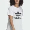 Adidas Originals Trefoil - T-Shirt Imprimé - White