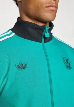 Adidas Originals LIVERPOOL FC ICON TRACK TOP - Article De Supporter D'équipe De Club - Sea Green -ASOS 362401f923a845928297f3d55f24d1b6