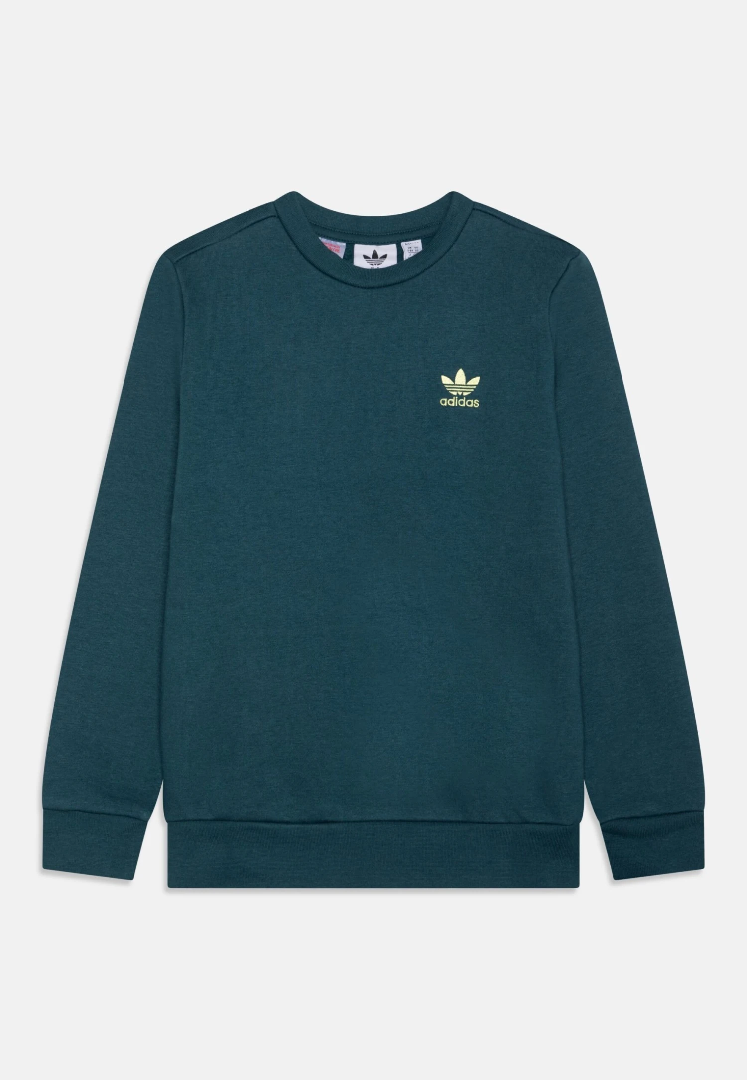 Adidas Originals Crew Unisex - Sweatshirt - Arctic Night/Pulse Yellow 1 Adidas Originals Crew Unisex - Sweatshirt - Arctic Night/Pulse Yellow